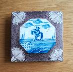 Oude tegel.  18 eews  Met Paard, Antiek en Kunst, Verzenden