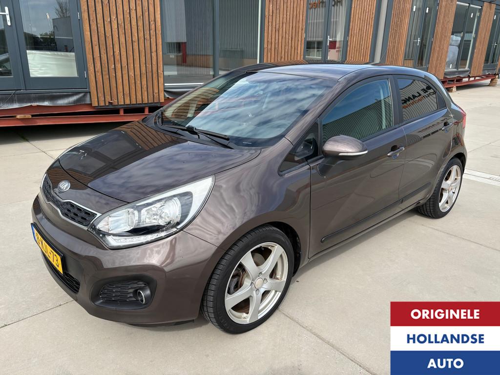 Kia Rio 1.4 CVVT Super Pack Automaat Cruise Control Keyless, Auto's, Kia, Euro 5, 450 kg, Gebruikt, Huisgarantie