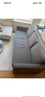 IKEA FRIHETEN 3-zits slaapbank, Skiftebo donkergrijs, Ophalen, Gebruikt, Tweepersoons, Overige maten
