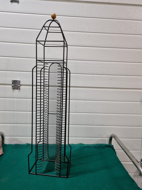 -	Cd rek van metaal voor 40 cd’s, Ophalen of Verzenden, 'T Olde Gre-j, Info@toldegrej.nl, Endepoelstraat 20f Didam