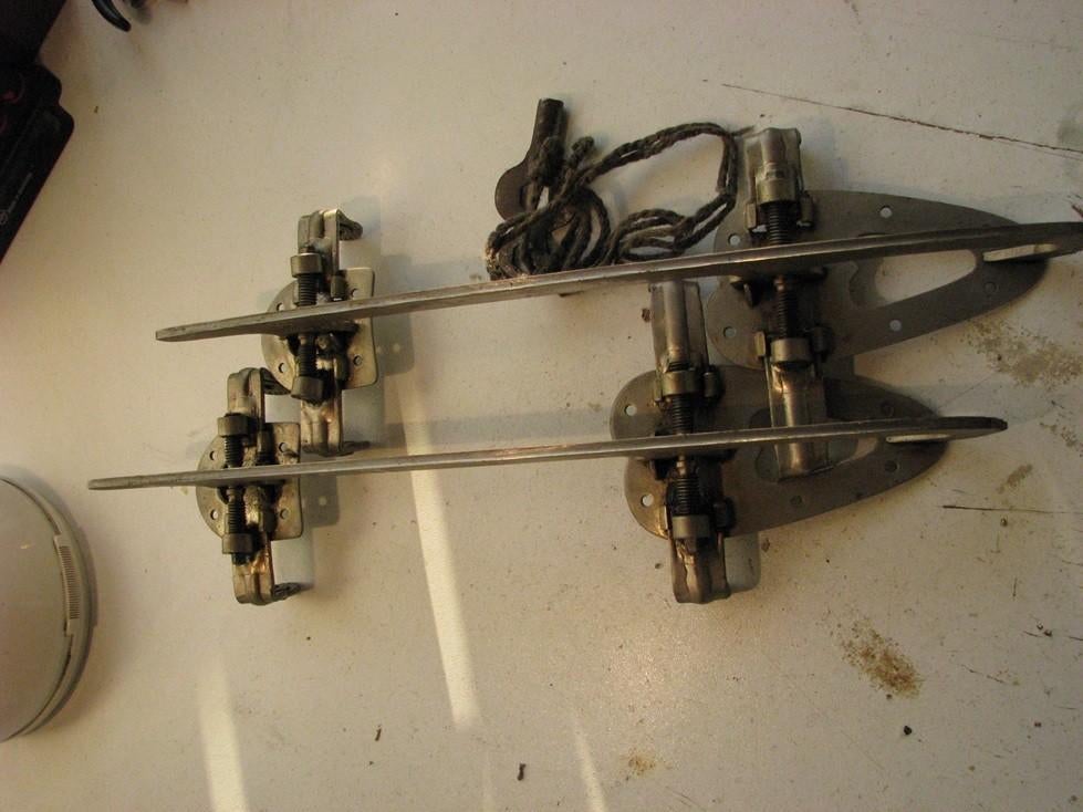 Oude Konstschaatsen, Sport en Fitness, Schaatsen, Overige merken, Gebruikt, Ophalen of Verzenden, Kunstschaatsen