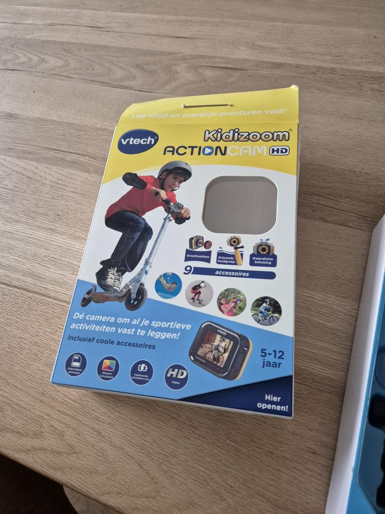 KidiZoom Action cam - Kinder Camera, Kinderen en Baby's, Speelgoed | Vtech, Ophalen, Zo goed als nieuw
