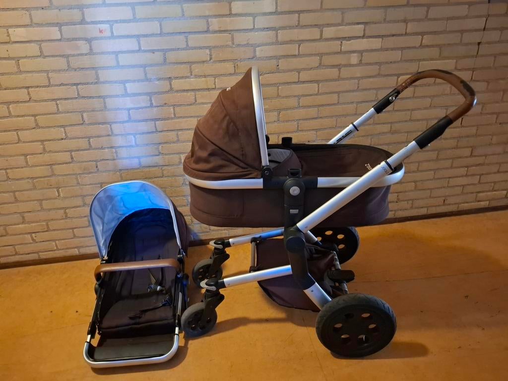 Joolz complete kinderwagen met reiswieg en zitje, Kinderen en Baby's, Kinderwagens en Combinaties, Gebruikt, Combiwagen, Verstelbare duwstang