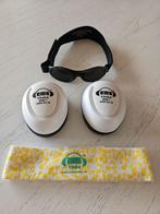 Ems 4 bubs gehoorbescherming + Baby Banz zonnebril, Ophalen of Verzenden, Zo goed als nieuw, Ems 4 bubs, Baby Banz, Jongen of Meisje