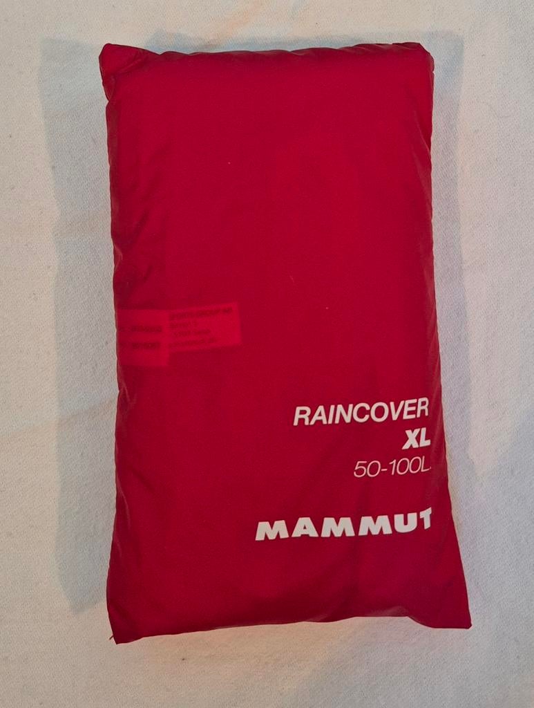 Mammut Regenhoes XL 50-100L voor Rugzak, Ophalen of Verzenden, Nieuw, Overige typen