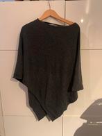 Donkergrijze Poncho, Ophalen of Verzenden, Zo goed als nieuw