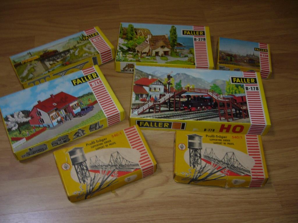 faller ho, Overige merken, Gelijkstroom of Wisselstroom, Brug, Tunnel of Gebouw, Ophalen of Verzenden