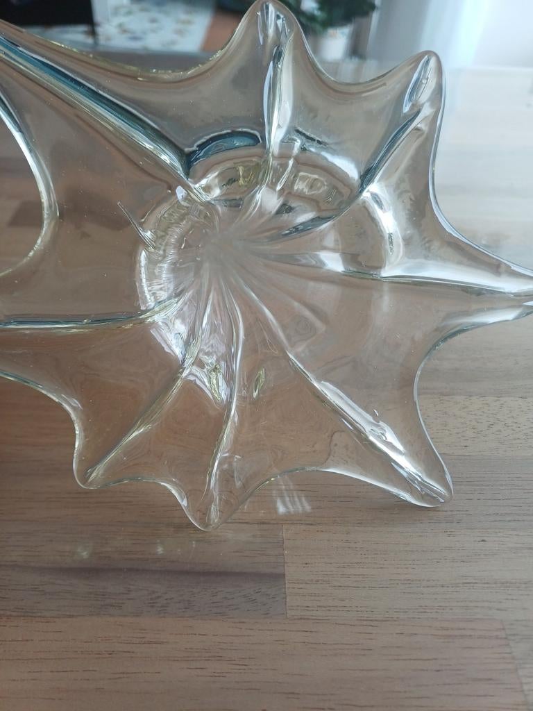 Glaskunst. Geblazen bloem  uit de jaren 60/70., Antiek en Kunst, Ophalen