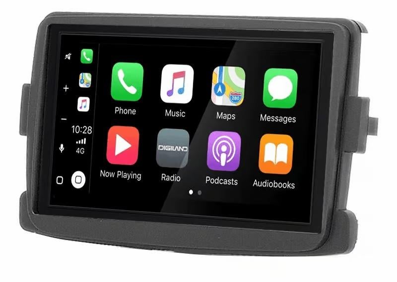 Renault/ DACIA Apple Carplay en Android navigatie AV-D040Q, Auto diversen, Autoradio's, Ophalen of Verzenden, Nieuw