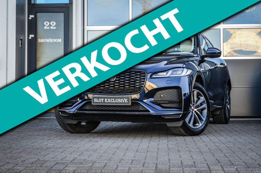 Jaguar F-PACE 2.0 P400e PHEV R-Dynamic S|PANO|LEDER|BLACK-OP, Auto's, Jaguar, 404 pk, Gebruikt, 4 cilinders, 2000 kg