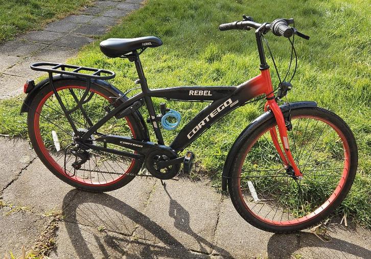 Kinderfiets 26" Cortego REBEL, Fietsen en Brommers, Fietsen | Kinderfietsjes, Gebruikt, 20 inch of meer, Ophalen
