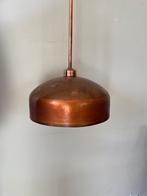 Koperen plafondlamp, Ophalen, Zo goed als nieuw, Nvt, Metaal