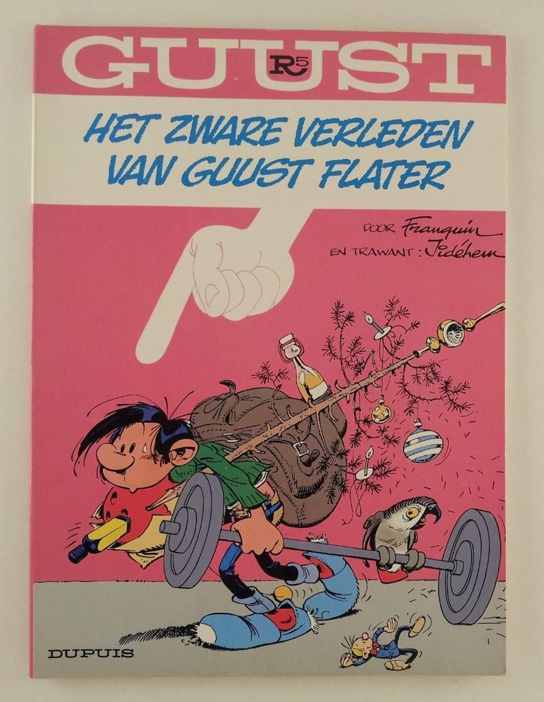 Franquin - Guust R5 Het zware verleden van Guust Flater, Boeken, Stripboeken, Eén stripboek, Verzenden, Gelezen