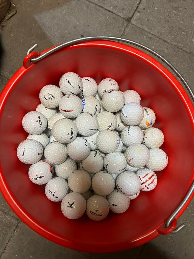 200 Pinnacle Rush golfballen, Overige merken, Gebruikt, Bal(len), 6603EB