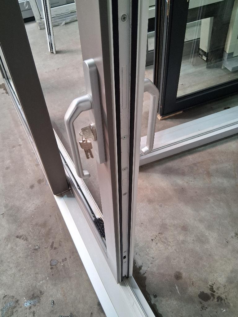 Kunststof schuifpui bezorgen factuur mogelijk, Kunststof, 225 cm of meer, Ophalen of Verzenden, Zo goed als nieuw