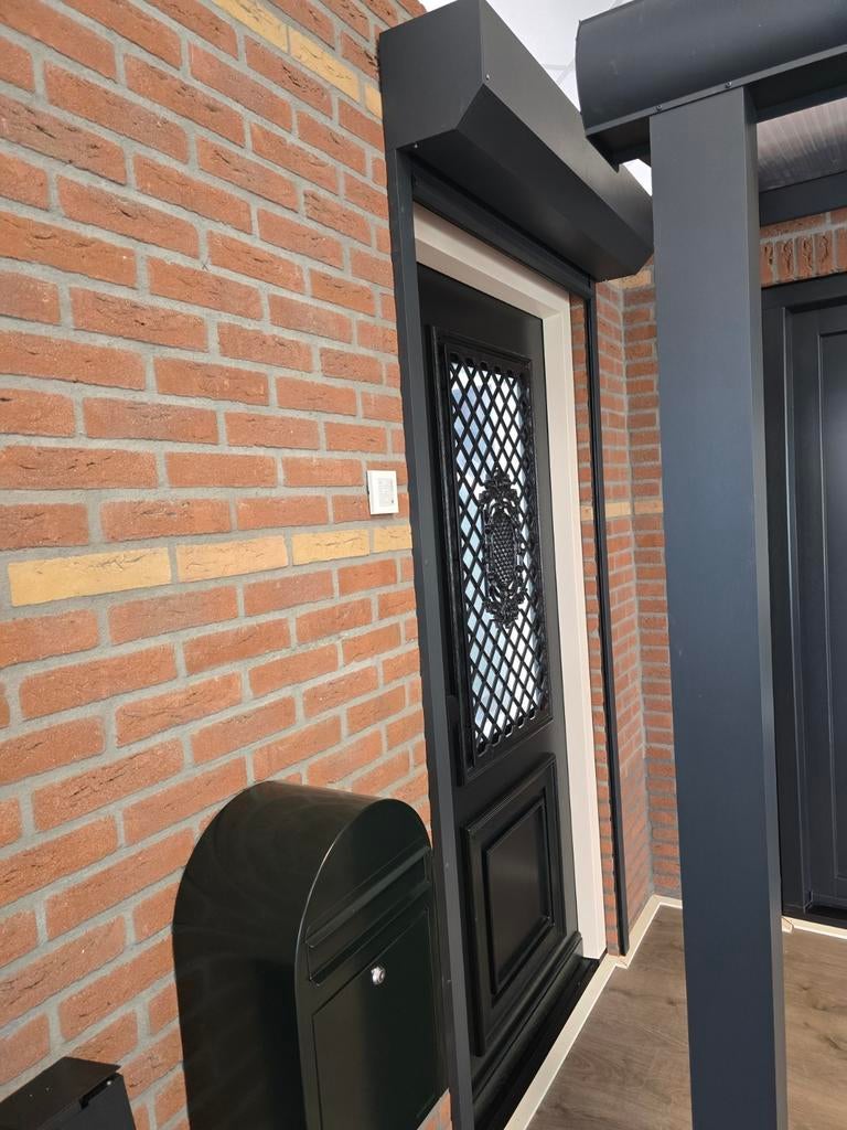 Luxe rolluik voor deur, antraciet grijs, Doe-het-zelf en Verbouw, Rolluiken, Ophalen, Nieuw, Minder dan 100 cm, 200 cm of meer