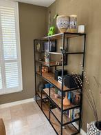 Room divider metaal/hout 175 x 150 x 38, Met plank(en), Gebruikt, 100 tot 150 cm, Metaal