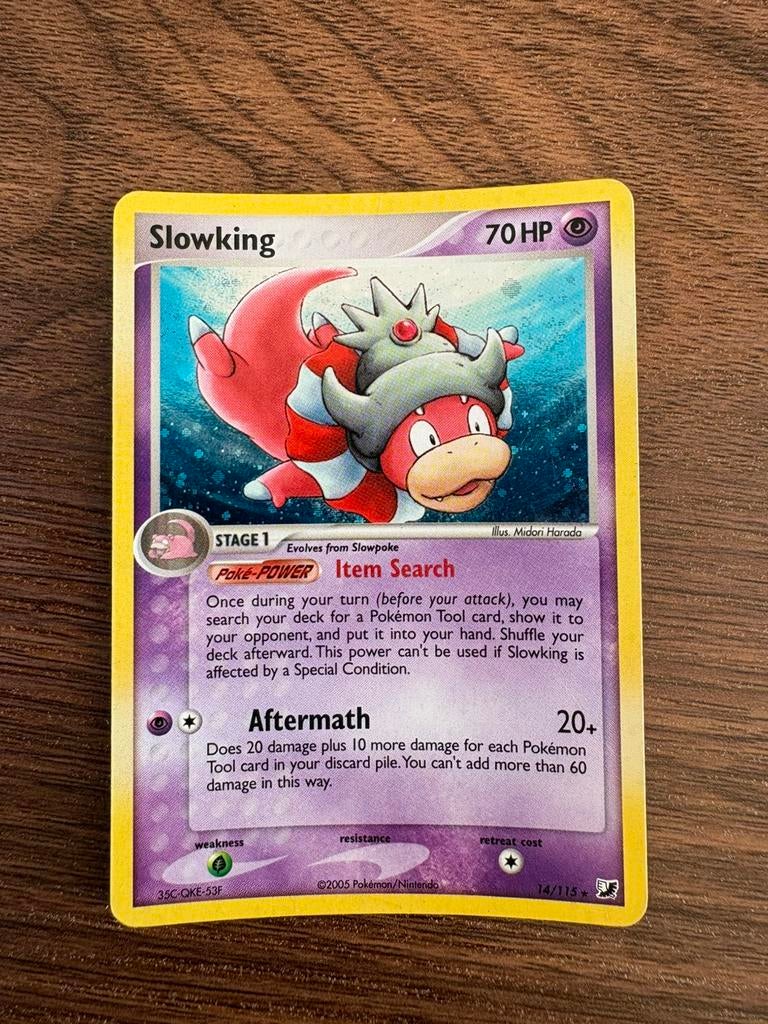 Pokemon kaart Slowking – Rare Star (2005), Ophalen of Verzenden, Zo goed als nieuw