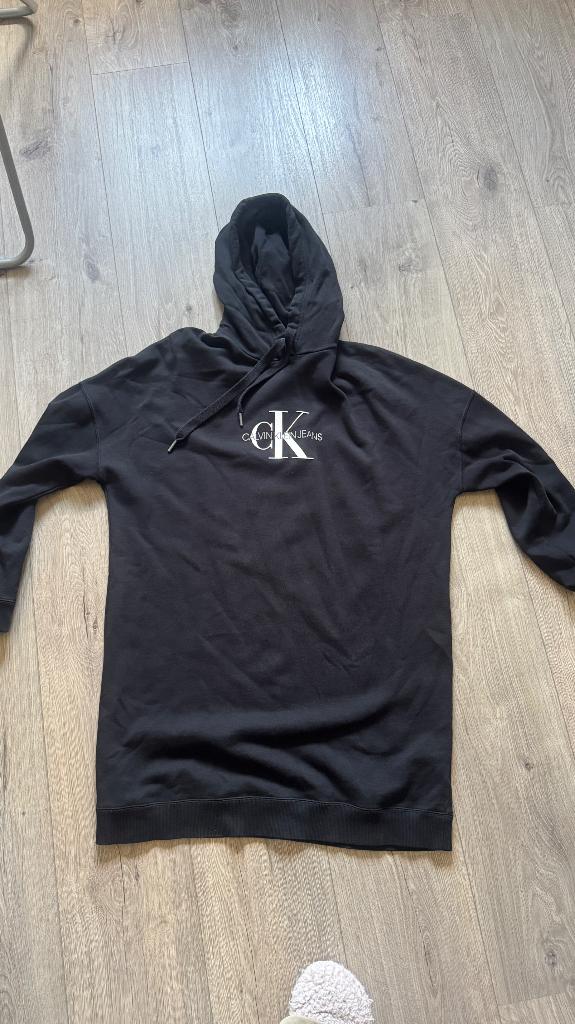 Calvin klein dames trui jurk, Verzenden, Zo goed als nieuw, Maat 38/40 (M), Zwart