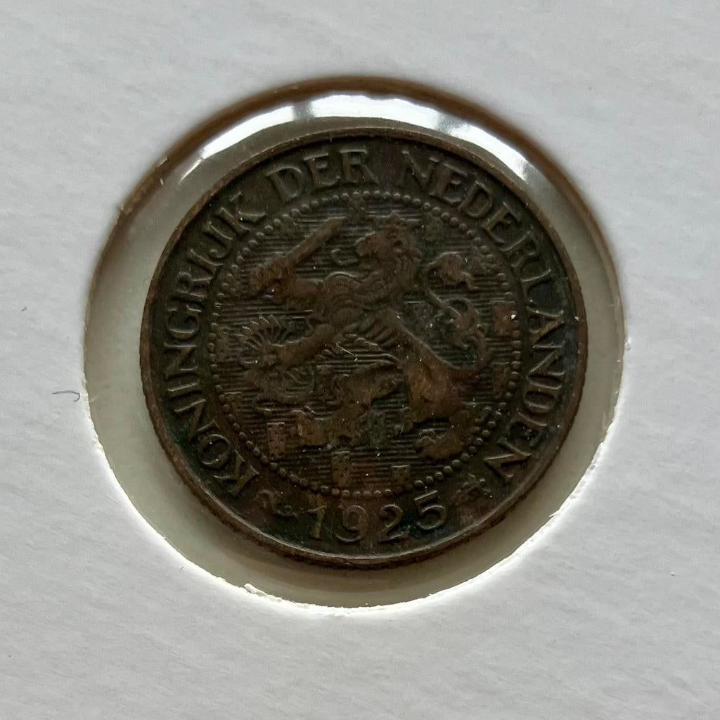 Nederland 1 cent 1925, Verzenden, Koningin Wilhelmina, 1 cent