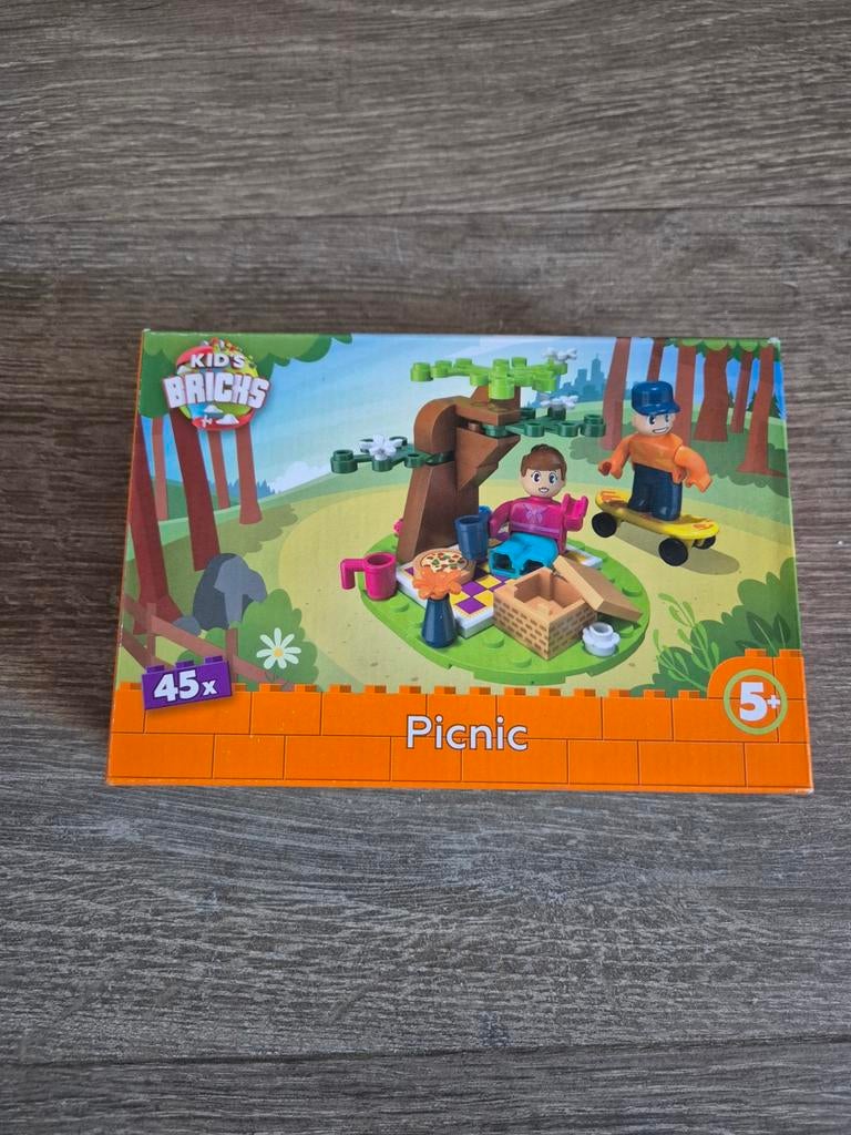 Lego / kids bricks picnic set, Ophalen of Verzenden, Nieuw, Complete set, Lego