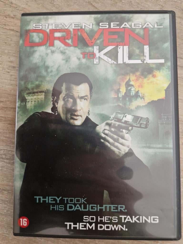 Driven to kill , Steven seagal, Cd's en Dvd's, Vanaf 16 jaar, Ophalen of Verzenden, Zo goed als nieuw