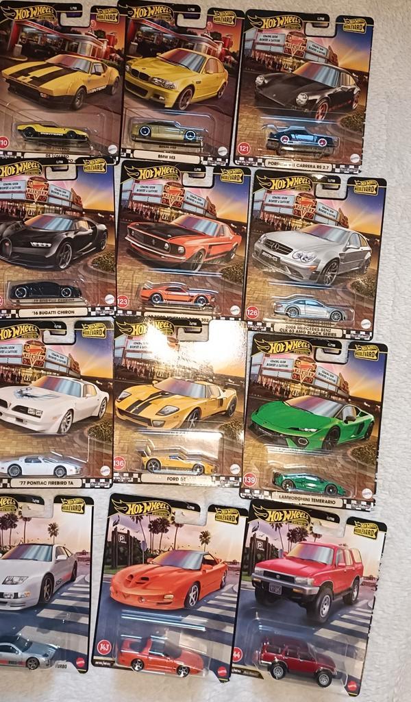 Hot Wheels Boulevard modelauto's, Hobby en Vrije tijd, Modelauto's | Overige schalen, Nieuw, Auto, Ophalen of Verzenden