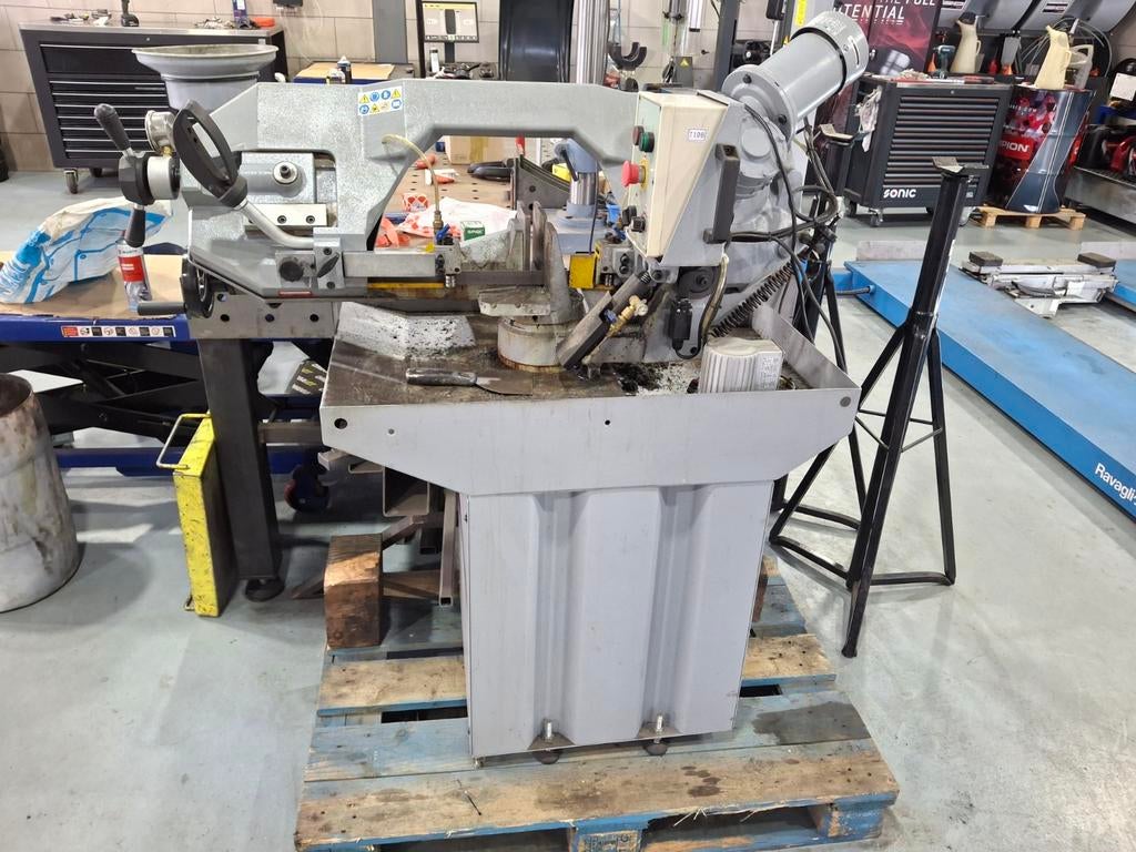 Metaal lintzaag machine, HBM275a, 220v, bj. 2020, Ophalen, 70 mm of meer, Zo goed als nieuw, HBM machines