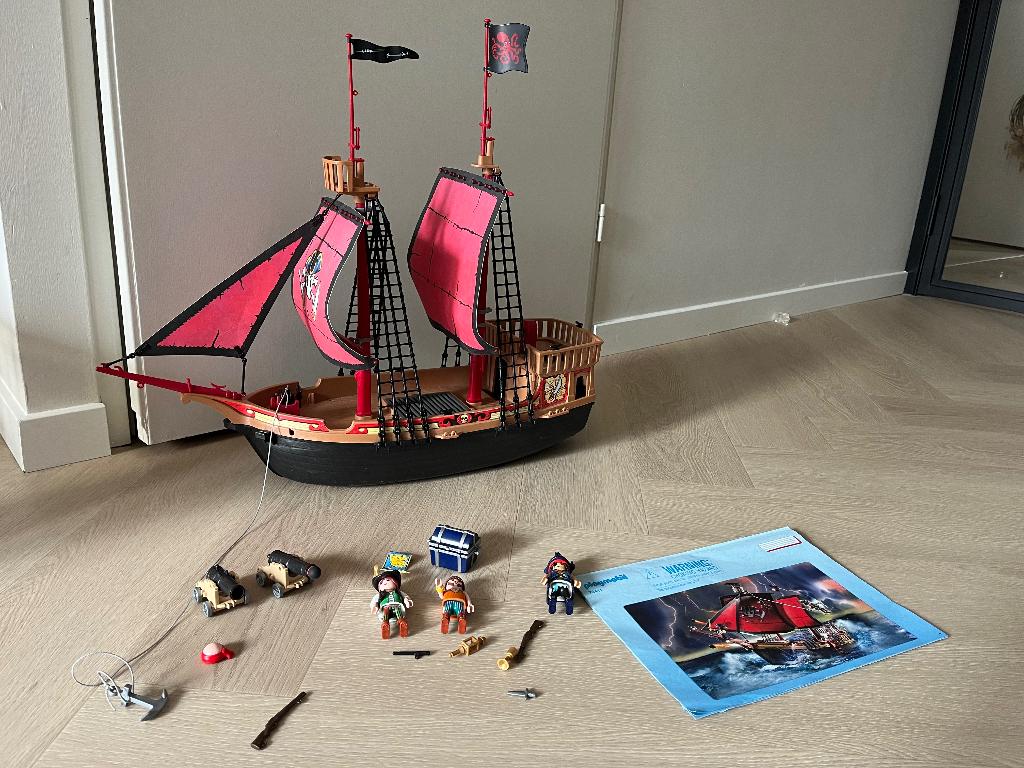 Piratenschip playmobil, Ophalen, Gebruikt