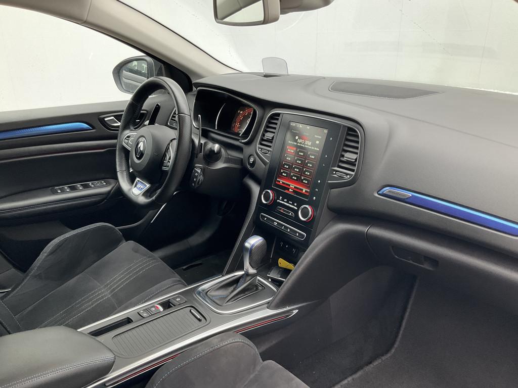 Renault Mégane 1.6 TCe GT 206pk Aut7 HUD 4 Control Voll.Ond, Gebruikt, 4 cilinders, 1650 kg, Wit