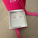 Nieuw in doosje! Zinzi Zilveren parel oorbellen 6 mm wit, Nieuw, Ophalen of Verzenden, Knopjes of Stekers, Zilver