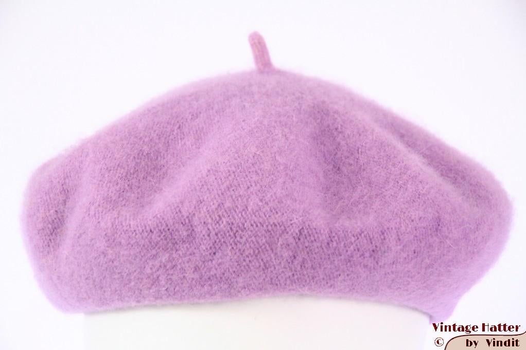 Alpino baret zacht lila paars geweven 54-59 NIEUW one size, Ophalen of Verzenden, Nieuw, Maat 38/40 (M), Muts