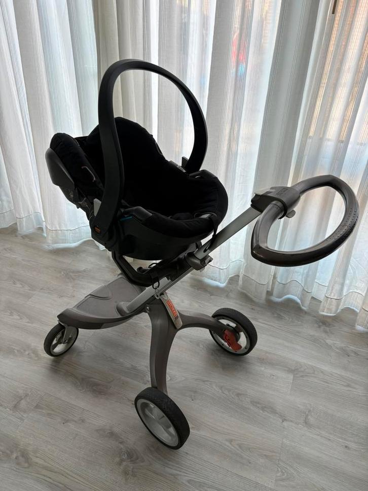 Stokke Xplory kinderwagen incl. Autostoel, Kinderen en Baby's, Kinderwagens en Combinaties, Zo goed als nieuw, Combiwagen, Overige merken