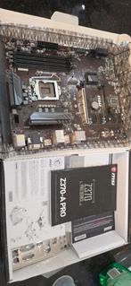 MSI Z370-A PRO moederbord + Intel i5 8600K processor, Ophalen of Verzenden