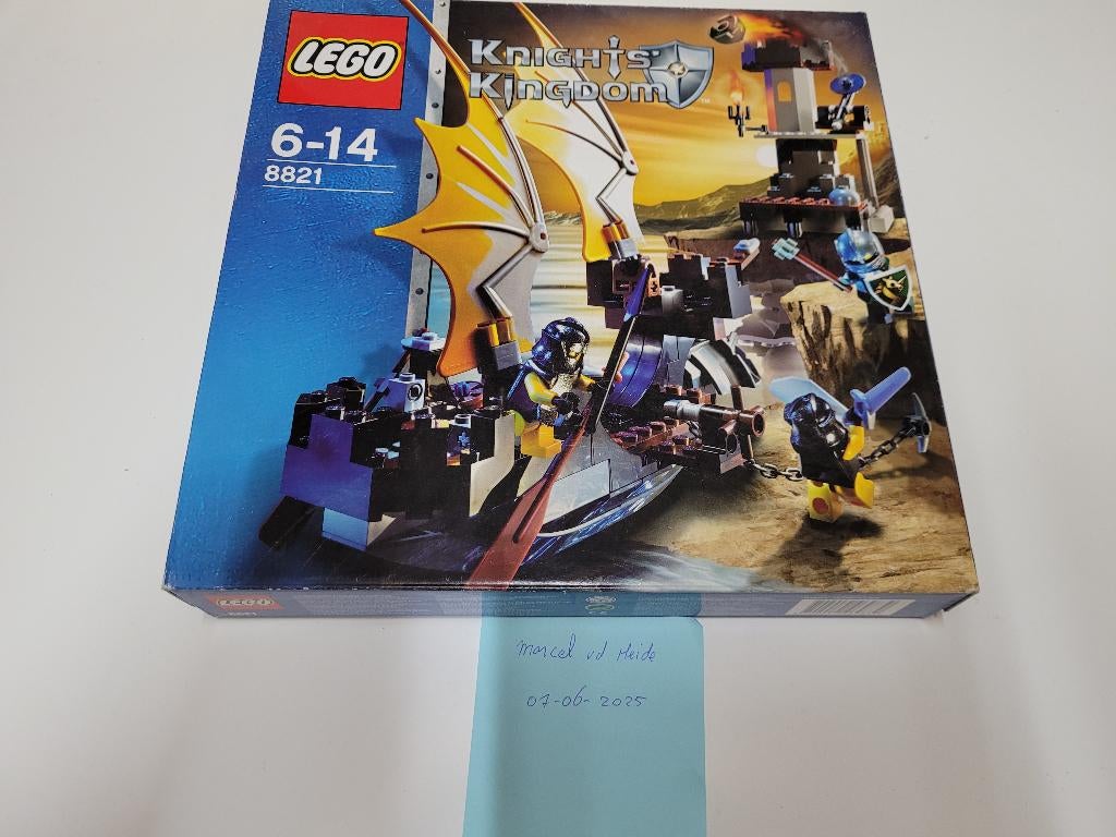 lego 8821 knights kingdom nieuw in doos, Kinderen en Baby's, Speelgoed | Duplo en Lego, Overige thema's, Lego, Nieuw, Ophalen of Verzenden