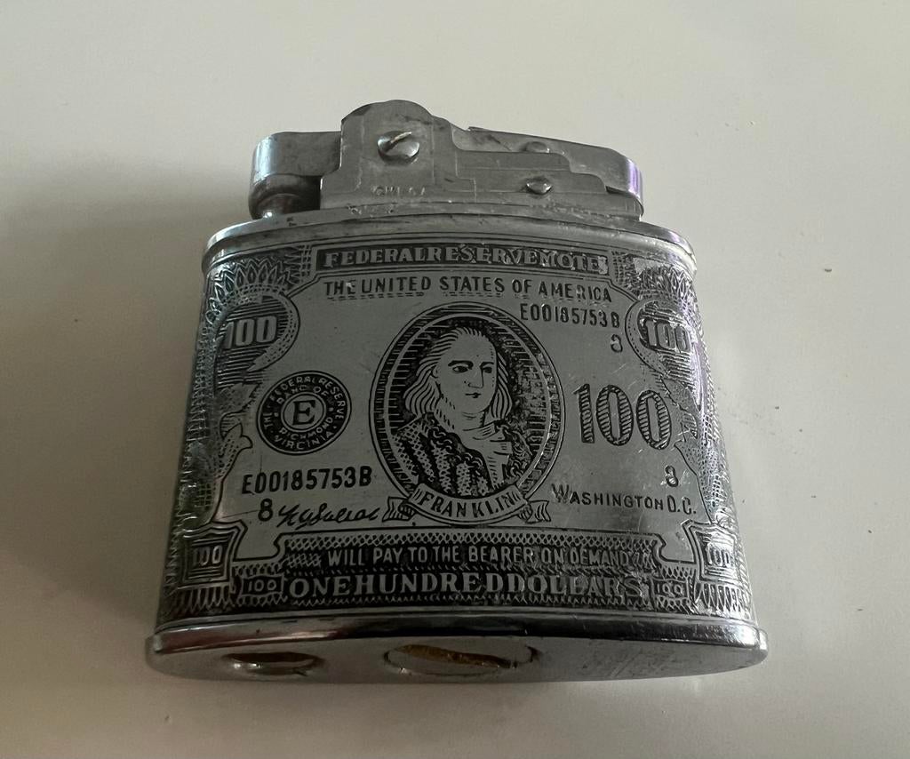 Omega Super Lighter benzine aansteker, Ophalen of Verzenden, Aansteker