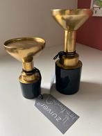 Zuiver kandelaarset NIEUW!, Overige materialen, Blauw, Nieuw, Ophalen of Verzenden