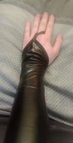 Setje wetlook handschoenen, Kleding | Dames, Ophalen of Verzenden