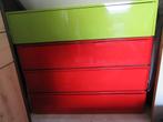 4 winkel ladekasten., Huis en Inrichting, Kasten | Kledingkasten, Ophalen, Kunststof, 100 tot 150 cm, Zo goed als nieuw