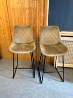 Twee barstoelen / barkrukken, Ophalen, Met voetsteun, 60 tot 90 cm, Zo goed als nieuw