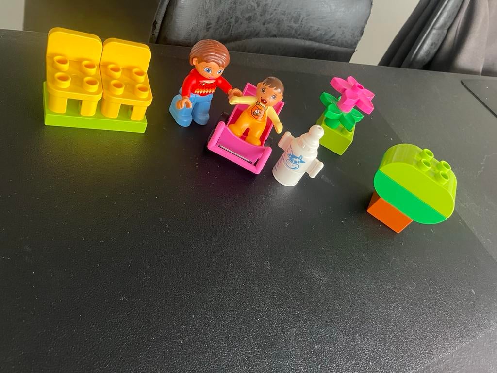 Duplo 10585 moeder en baby, Kinderen en Baby's, Ophalen of Verzenden, Zo goed als nieuw, Complete set, Duplo