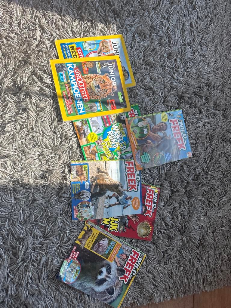 Freek Vonk & National Geographic Junior boeken dieren, Ophalen of Verzenden, Gelezen