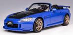Motorhelix 1:18 Honda S2000 Hard-top Apex Blue Carbon, Ophalen of Verzenden, Zo goed als nieuw, Overige merken