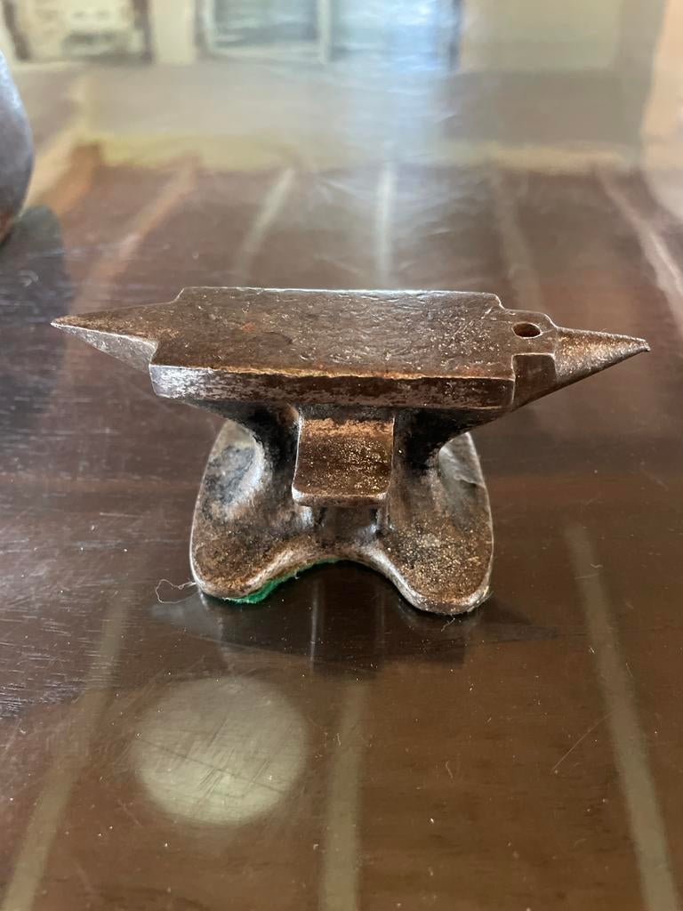 Miniatuur aambeeld, Antiek en Kunst, Ophalen of Verzenden