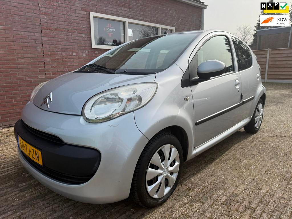 Citroen C1 1.0-12V Automaat 5 drs Airco elektrisch pakket, Auto's, Gebruikt, 4 stoelen, C1, 68 pk