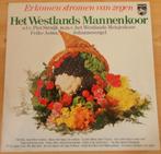 Het Westlands Mannenkoor-Er komen stromen van zegen (LP), Ophalen of Verzenden, Gebruikt, 12 inch, Levenslied of Smartlap