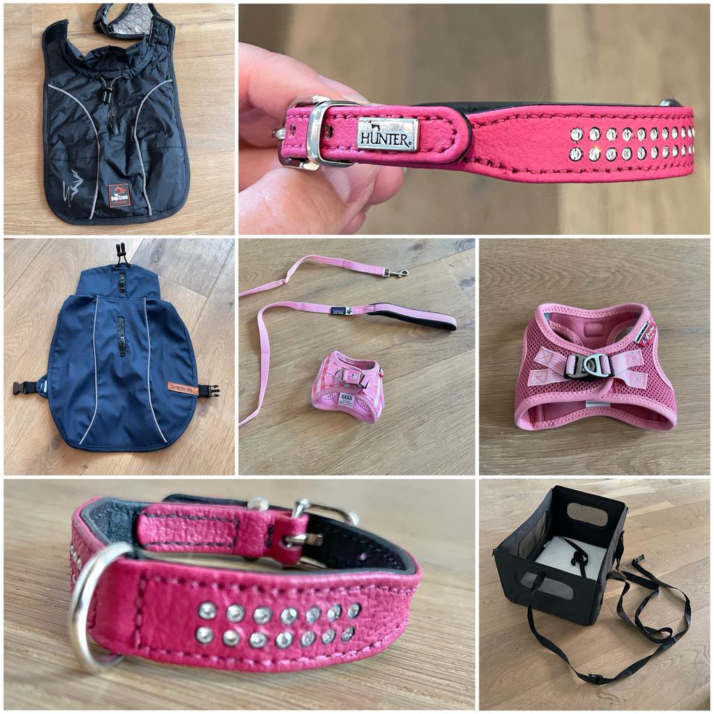 🌸 Mooie Swarovski honden halsbanden & jassen kleine hond, Ophalen of Verzenden, Zo goed als nieuw