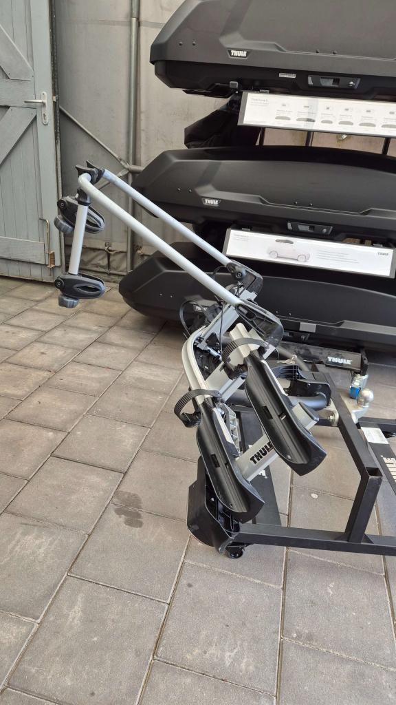 Thule fietsendrager EuroWay 2 fietsen, kantelbaar, Ophalen, Gebruikt, Thule Sweden AB, Borggatan 5, 335 73 Hillerstorp, Zweden