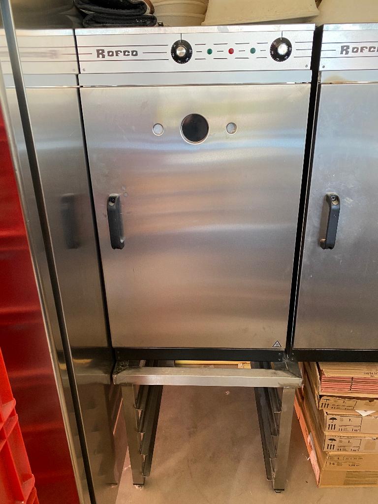 Rofco B40 steenoven ZGAN 3-laags bakkerij, Ophalen, Minder dan 45 cm, Oven, 60 cm of meer