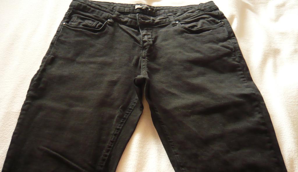 Bella Ragazza zwart 5 pocket spijkerbroek/jeans XL, Zwart, Maat 42/44 (L), Ophalen of Verzenden, Lang